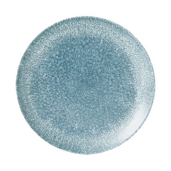 Picture of RAKU TOPAZ BLUE COUPE PLATE 8.26" (12)