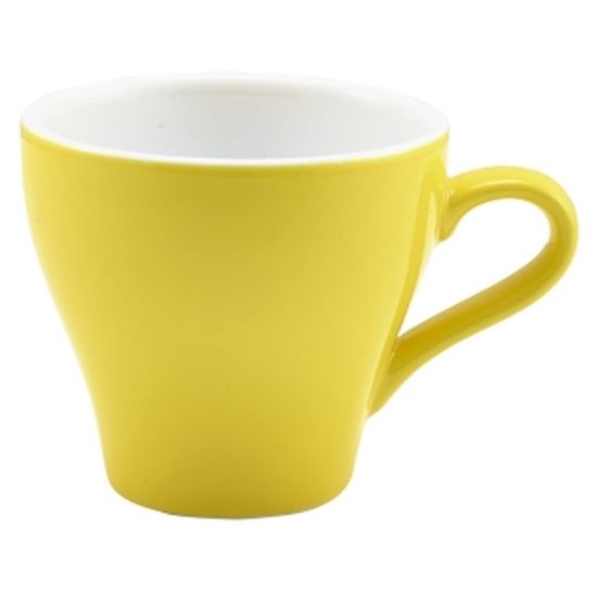 Picture of GENWARE PORCELAIN YELLOW TULIP CUP 28CL 10oz  (6)