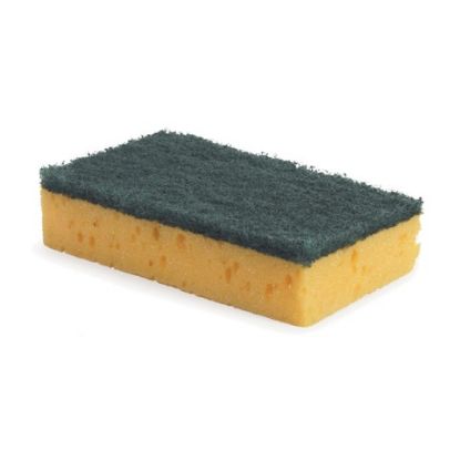 Picture of JANGRO ABRASIVE FOAM SCOURER YELLOW/GREEN (SINGLE)