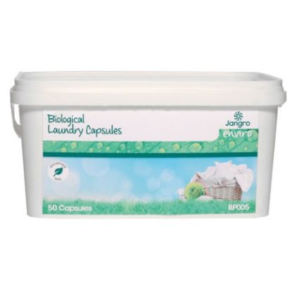 Picture of JANGRO ENVIRO BIOLOGICAL LAUNDRY CAPSULES TUB (50)