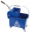 Picture of MICROSPEEDY FLAT MOP BUCKET AND WRINGER BLUE 20LTR