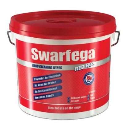 Picture of SWARFEGA RED BOX WIPES (4X150) *p