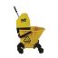 Picture of JANGRO TC20 COMBO BUCKET/WRINGER WITH CASTORS 20LTR YELLOW