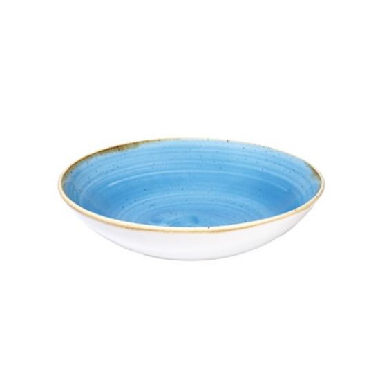 Picture of CHURCHILL STONECAST COUPE BOWL 7.25" CORNFLOWER BLUE (CASE OF 12)