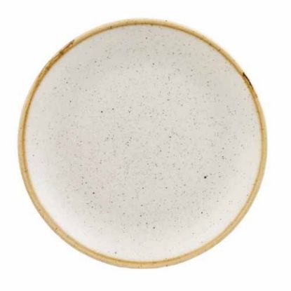 Picture of CHURCHILL STONECAST COUPE PLATE 6.5" BARLEY WHITE (CASE OF 12)