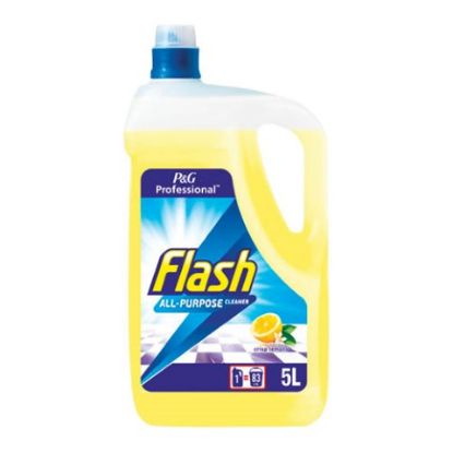 Picture of FLASH ALL PURPOSE LEMON 5L (SINGLE)