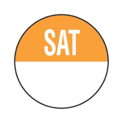 Picture of DAY FOOD ROTATION LABEL SATURDAY (1000)