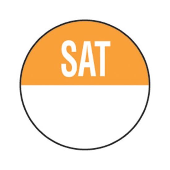 Picture of DAY FOOD ROTATION LABEL SATURDAY (1000)