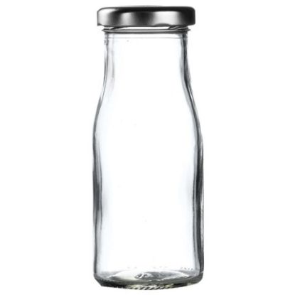 Picture of CASE OF 18 SILVER CAP FOR MINI MILK BOTTLES