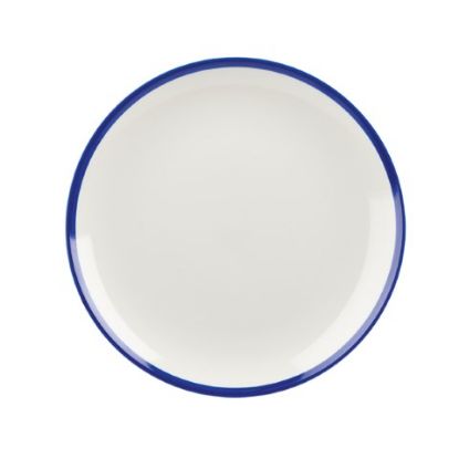 Picture of CASE OF 12 RETRO COUPE PLATE 8.6" BLUE *P