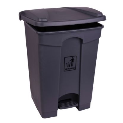 Picture of 45LTR GREY PEDAL BIN H610XL400XW405