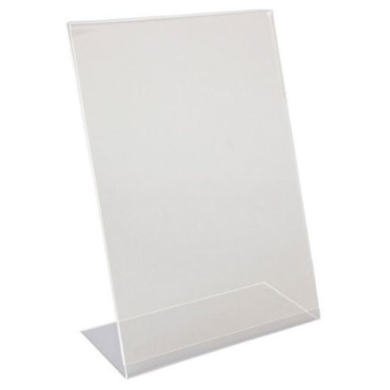 Picture of MENU HOLDER A4 ANGLED PERSPEX