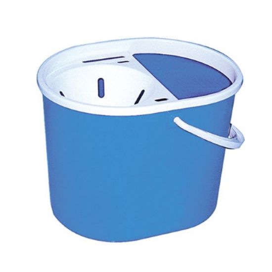 Picture of LUCY OVAL MOP BUCKET & SIEVE 15LTR BLUE