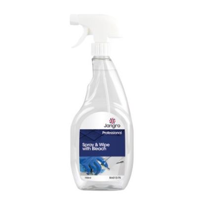 Picture of JANGRO SPRAY & WIPE WITH BLEACH 750ML *P (SINGLE)