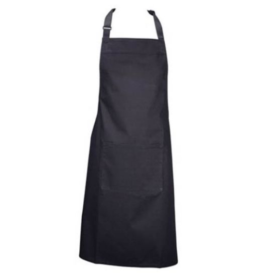 Picture of BIB APRON WITH POCKET BLACK 70 x 90cm