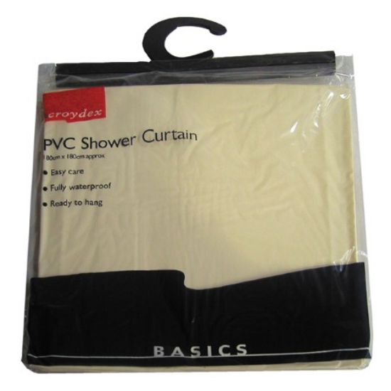 Picture of TOPLINE SHOWER CURTAIN PVC IVY 70"X70"