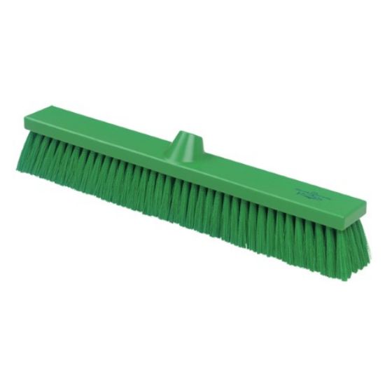 Picture of FLAT HYGIENE SWEEPING BROOM MEDIUM 500MM GREEN