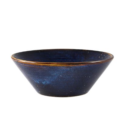 Picture of TERRA PORCELAIN AQUA BLUE CONICAL BOWL 16CM (6)