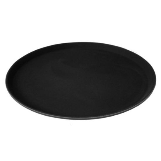 Picture of NON SLIP ROUND TRAY 14" BLACK