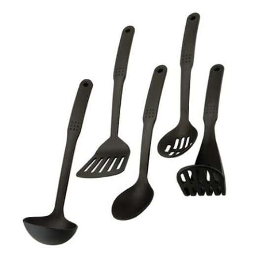 Picture of 5 PIECE KITCHEN TOOL SET NYLON BLACK