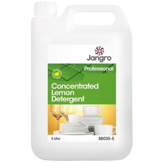 Picture of JANGRO CONC LEMON WASHING UP LIQUID 5LTR (SINGLE)