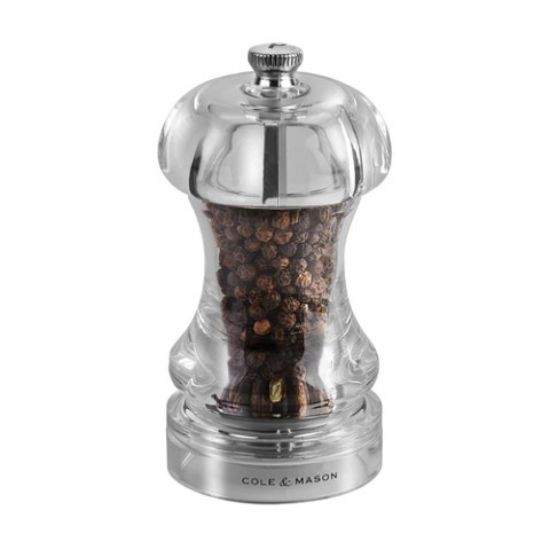 Picture of COLE & MASON CAPSTAN 145 ACRYLIC PEPPER MILL 4.5"