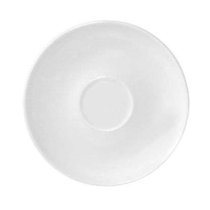 Picture of CHURCHILL ULTIMO LARGE COUPE SAUCER 6.25" WHITE (SINGLE)