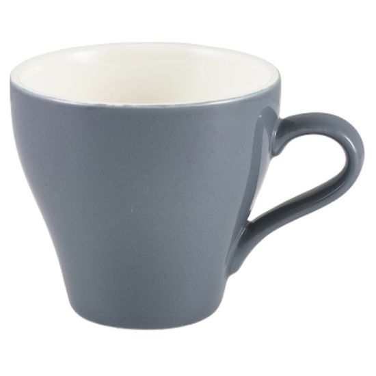 Picture of GENWARE PORCELAIN GREY TULIP CUP 9CL 3oz  (6)