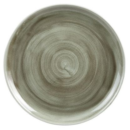 Picture of STONECAST COUPE PLATE 12.75" PATINA BURNISHED GREEN (6)