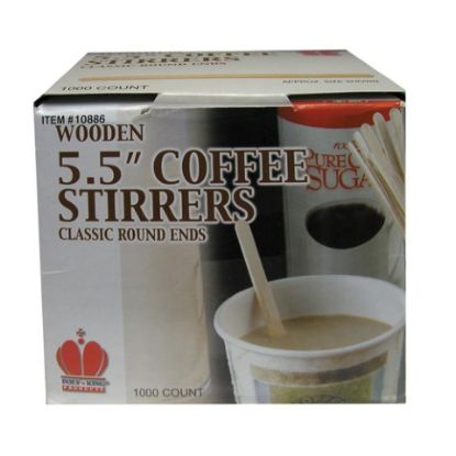 Picture of WOODEN COFFEE STIRRER 5.5" (1000)