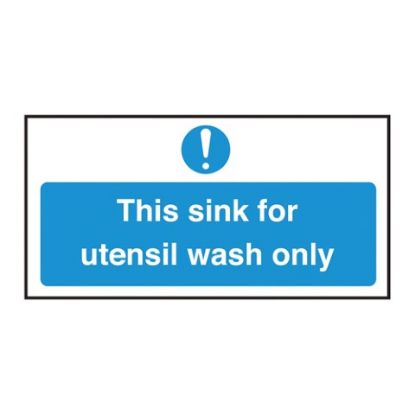 Picture of SINK FOR UTENSIL WASH ONLY 100X200MM