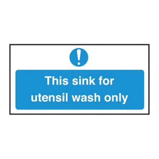 Picture of SINK FOR UTENSIL WASH ONLY 100X200MM