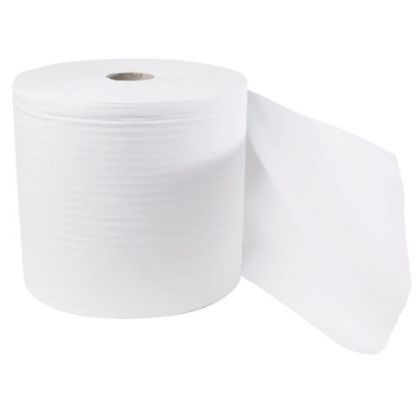 Picture of JANGRO MONSTER ROLL WHITE 2PLY 400MX26CM SHRINKWRAPPED RECYCLED (2)