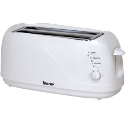 Picture of 4 SLICE TOASTER 1300W WHITE 