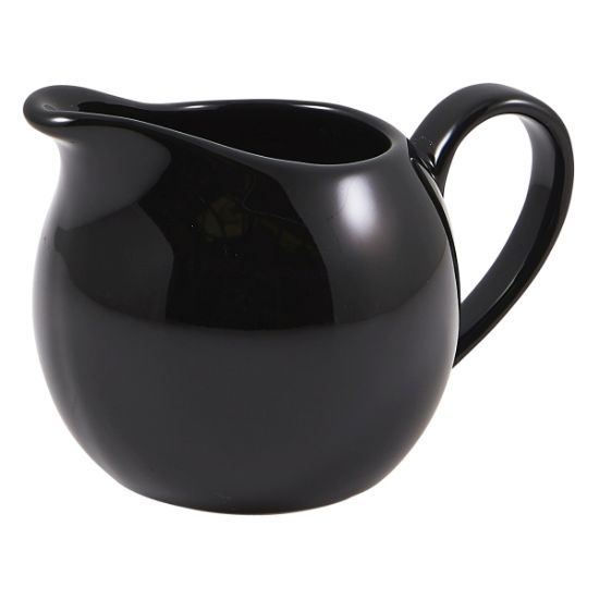 Picture of GENWARE PORCELAIN BLACK MILK JUG 14CL 5oz (6)