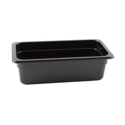 Picture of GASTRONORM FOOD PAN 1/3 100mm BLACK 3.8LTR