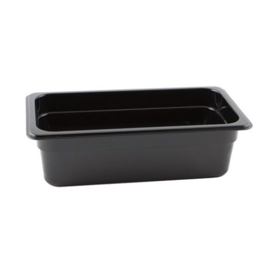 Picture of GASTRONORM FOOD PAN 1/3 100mm BLACK 3.8LTR