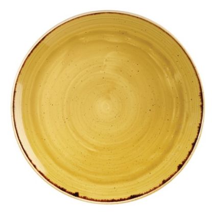 Picture of STONECAST COUPE PLATE 11.25" MUSTARD SEED YELLOW (12)