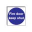 Picture of FIRE DOOR KEEP SHUT S/A 100X100MM