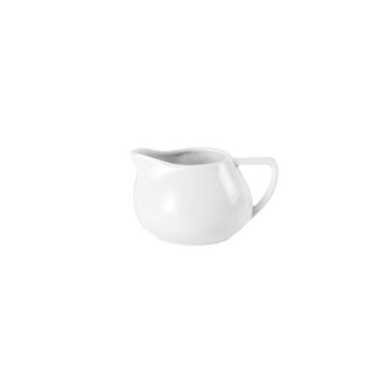 Picture of PORCELITE CONTEMPORARY MILK JUG 5oz (CASE OF 6)