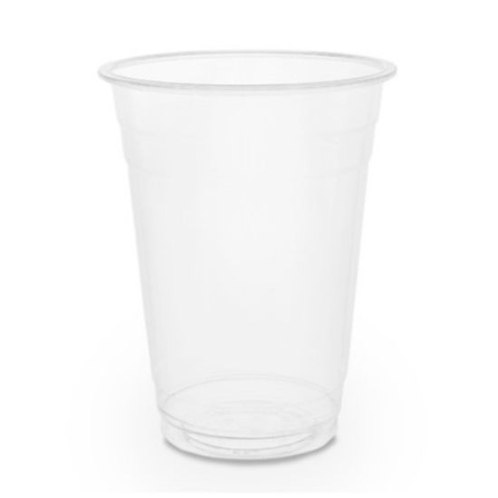 Picture of VEGWARE PLA PLAIN COLD CUP 16oz CE MARKED 96 SERIES (PACK OF 50)