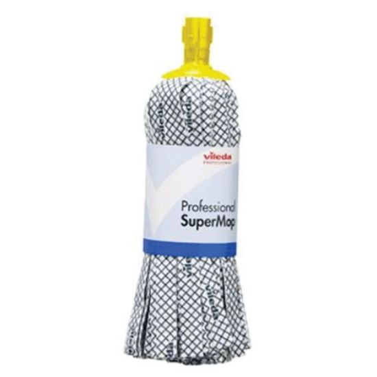 Picture of VILEDA PROFESSIONAL SUPERMOP AG MOP HEAD YELLOW