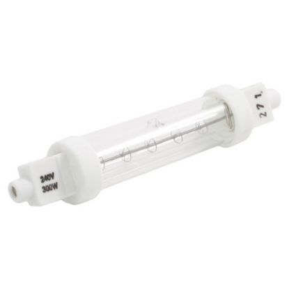 Picture of JACKETED IR QUARTZ HALOGEN HEAT LAMP 118MM LENGTH 300W