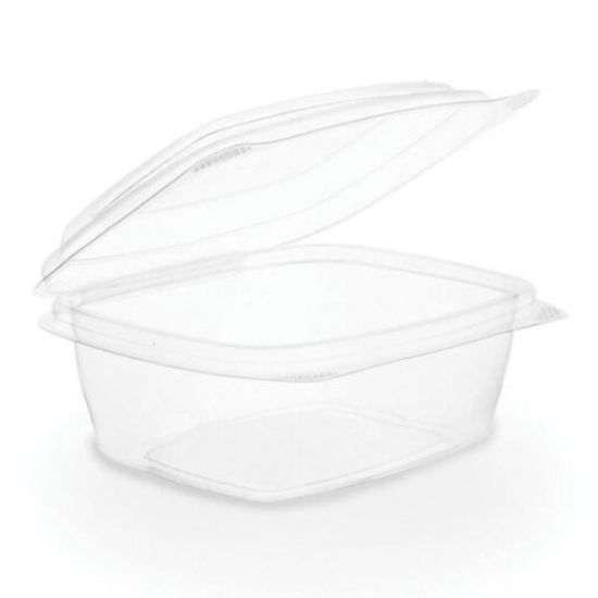 Picture of VEGWARE PLA HINGED LID DELI CONTAINER 8oz (CASE OF 300)