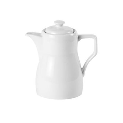 Picture of CASE OF 6 PORCELITE TRADITIONAL COFFEE POT 11oz *P