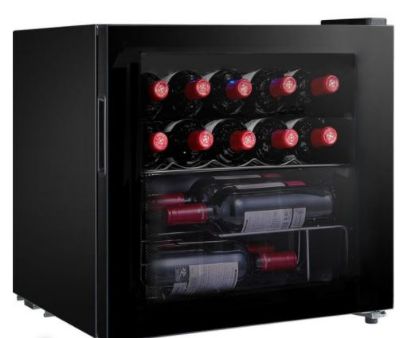 Picture of ESSENTIALS TABLETOP WINE COOLER BLACK CAPACITY 15 BOTTLES