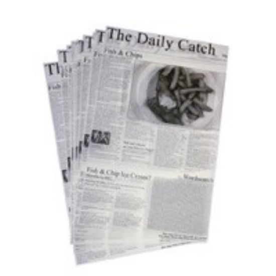 Picture of DAILY CATCH GREASEPROOF NEWSPAPER 41GSM 420X270MM(500)