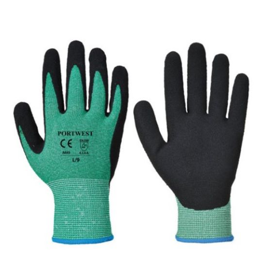 Picture of CUT 5 NITRILE CUT RES GLOVE LARGE GREEN