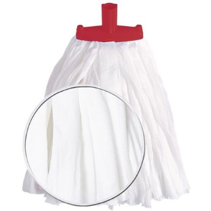 Picture of PRAIRIE BIG WHITE MOP HEAD 16OZ RED