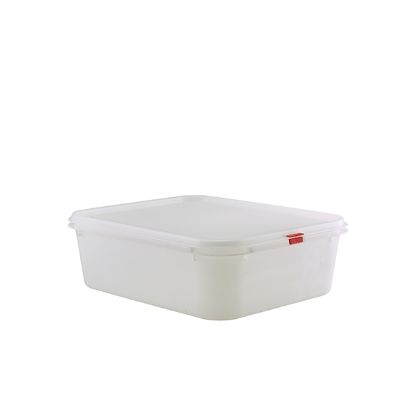 Picture of GENWARE POLYPROPYLENE GASTRONORM CONTAINER GN 1/2 100MM 6.8LTR